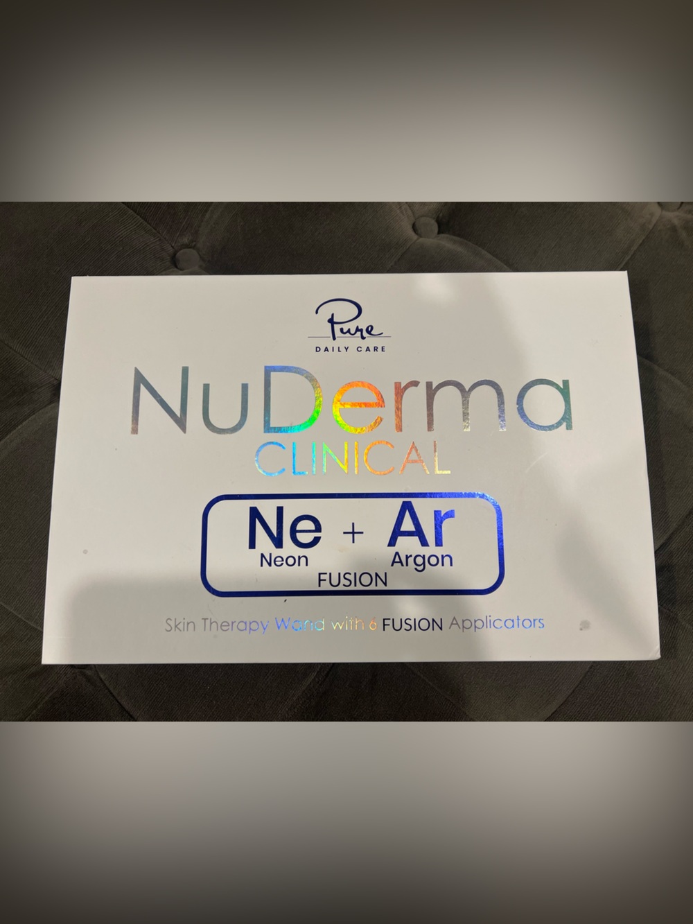 NuDerma Clinical Portable Skin Therapy Wand Set